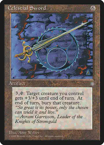 Celestial Sword - ice Spoiler