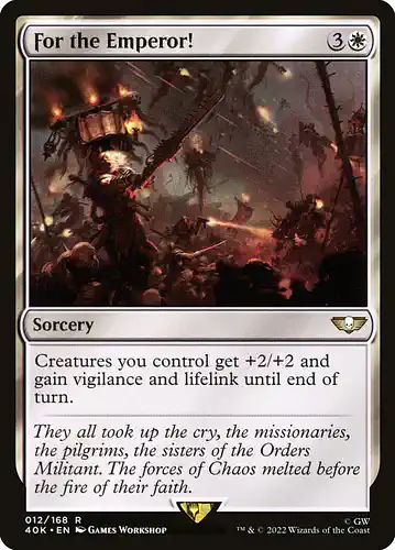 For the Emperor! - 40k Spoiler