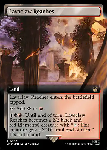 Lavaclaw Reaches - who Spoiler