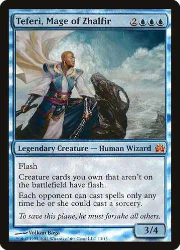 Teferi, Mage of Zhalfir - v11 Spoiler