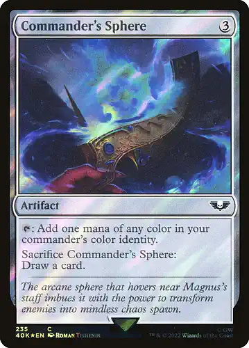 Commander's Sphere - 40k Spoiler