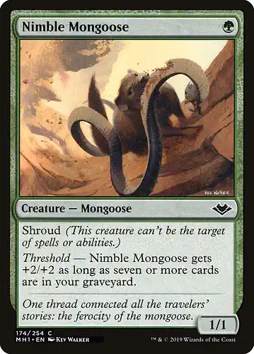 Nimble Mongoose - mh1 Spoiler