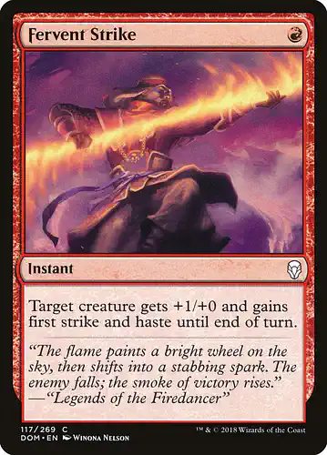 Fervent Strike - dom Spoiler
