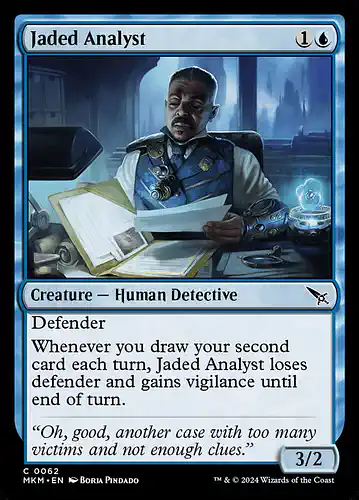 Jaded Analyst - mkm Spoiler