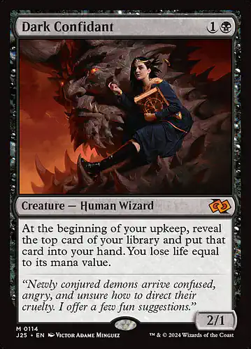 Dark Confidant - j25 Spoiler