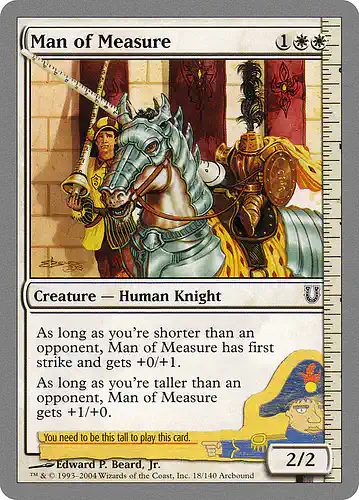 Man of Measure - unh Spoiler