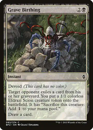 Grave Birthing - bfz Spoiler