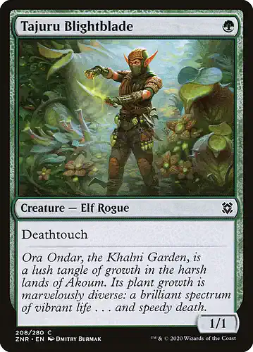 Tajuru Blightblade - znr Spoiler