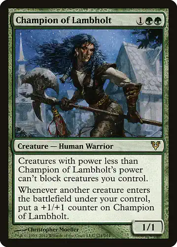 Champion of Lambholt - avr Spoiler