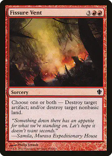 Fissure Vent - c13 Spoiler