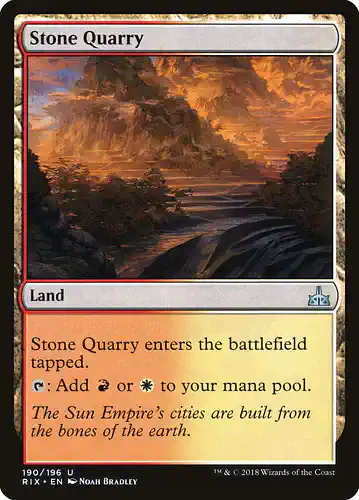 Stone Quarry - rix Spoiler