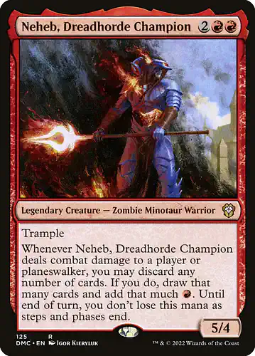 Neheb, Dreadhorde Champion - dmc Spoiler