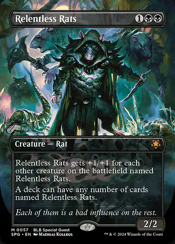 Relentless Rats - spg Spoiler
