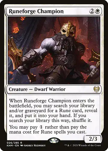 Runeforge Champion - khm Spoiler