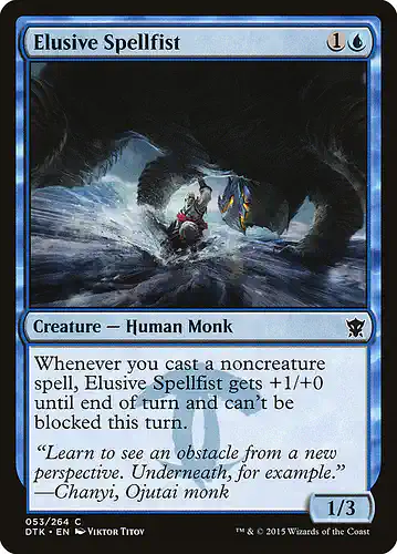 Elusive Spellfist - dtk Spoiler