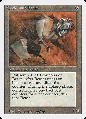 Clockwork Beast - 3ed Spoiler