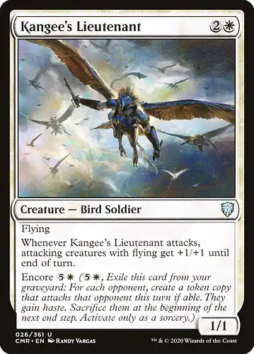 Kangee's Lieutenant - cmr Spoiler