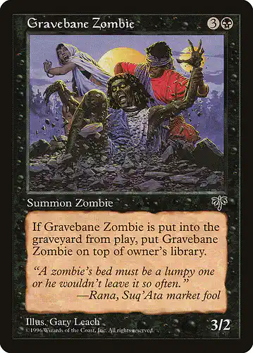 Gravebane Zombie - mir Spoiler
