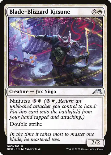 Blade-Blizzard Kitsune - neo Spoiler