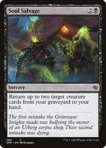 Soul Salvage - jmp Spoiler