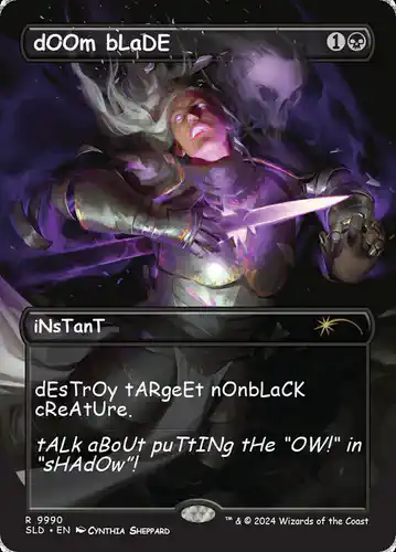 Doom Blade - sld Spoiler