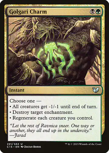 Golgari Charm - c15 Spoiler