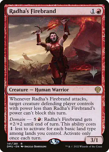 Radha's Firebrand - dmu Spoiler