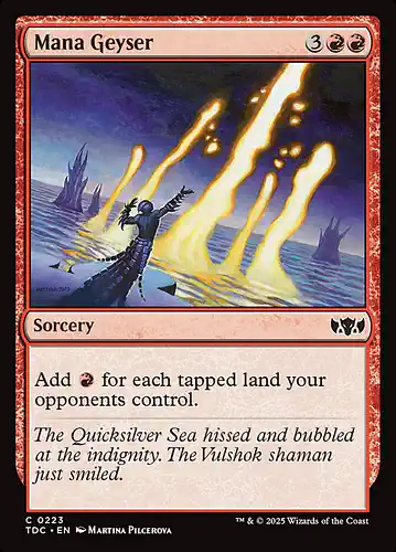 Mana Geyser - tdc Spoiler