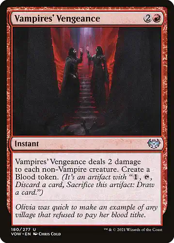 Vampires' Vengeance - vow Spoiler