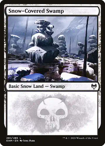 Snow-Covered Swamp - khm Spoiler