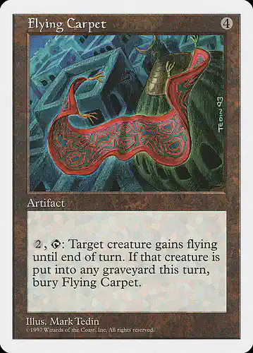 Flying Carpet - 5ed Spoiler
