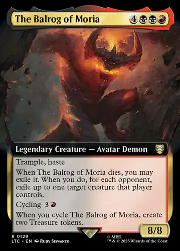 The Balrog of Moria - ltc Spoiler