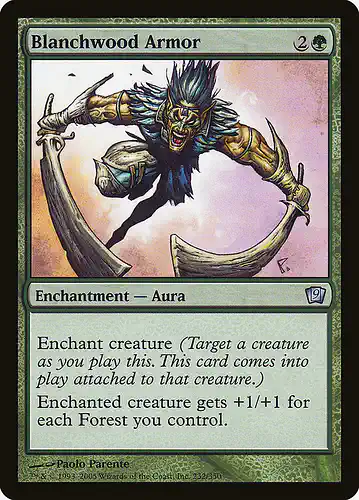Blanchwood Armor - 9ed Spoiler