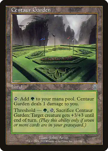 Centaur Garden - ody Spoiler
