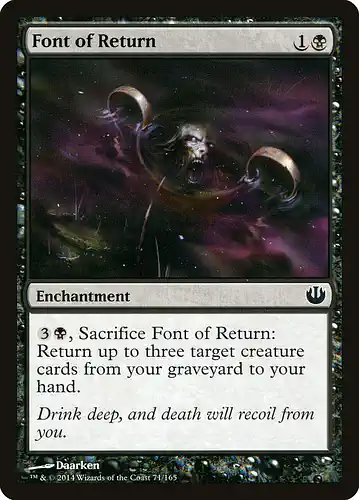 Font of Return - jou Spoiler