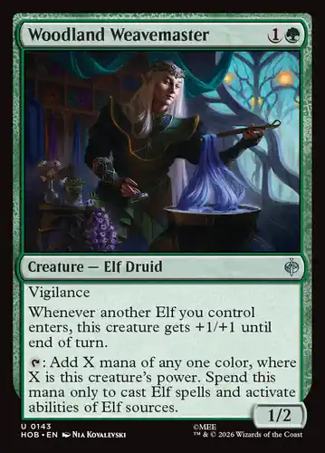 Woodland Weavemaster - hob Spoiler