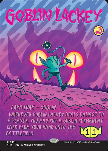 Goblin Lackey - sld Spoiler