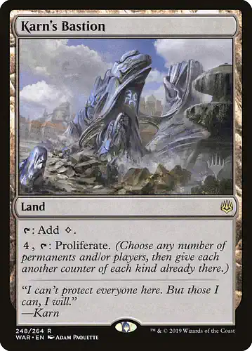 Karn's Bastion - war Spoiler