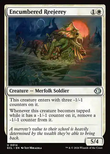 Encumbered Reejerey - ecl Spoiler