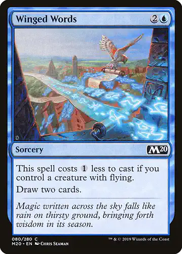 Winged Words - m20 Spoiler
