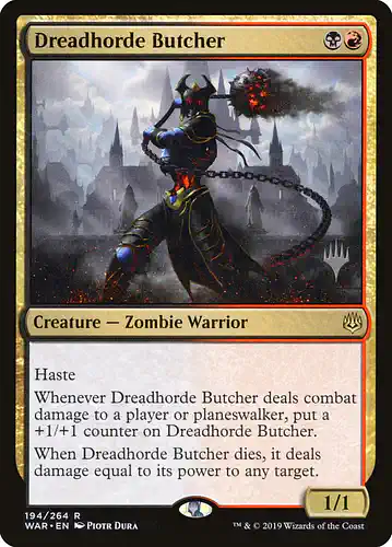 Dreadhorde Butcher - war Spoiler