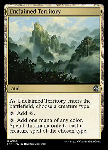 Unclaimed Territory - lcc Spoiler