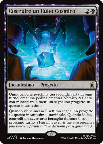 Construct a Cosmic Cube - msh Spoiler