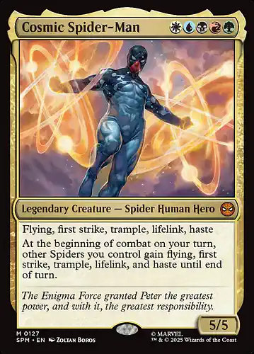 Cosmic Spider-Man - spm Spoiler