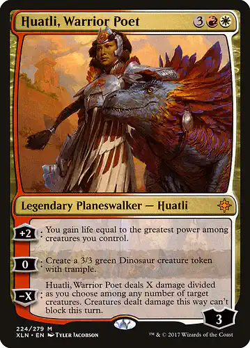 Huatli, Warrior Poet - xln Spoiler