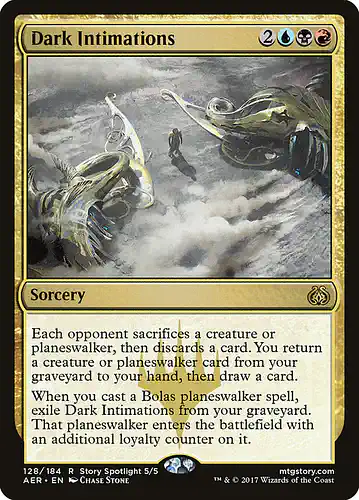 Dark Intimations - aer Spoiler
