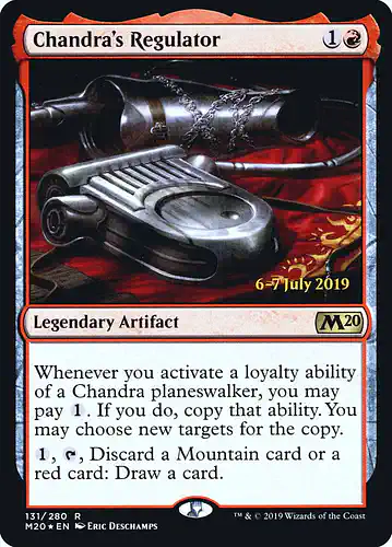 Chandra's Regulator - m20 Spoiler