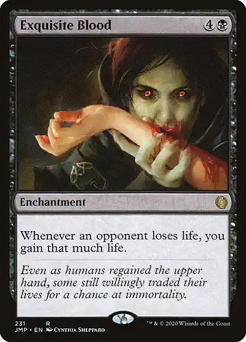 Exquisite Blood - jmp Spoiler