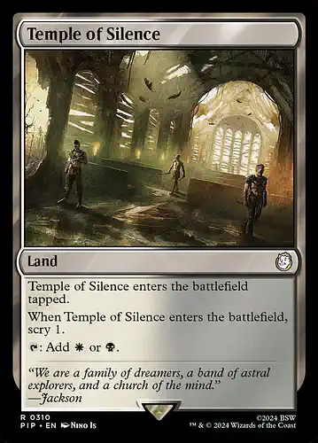 Temple of Silence - pip Spoiler