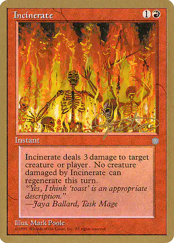 Incinerate - ptc Spoiler